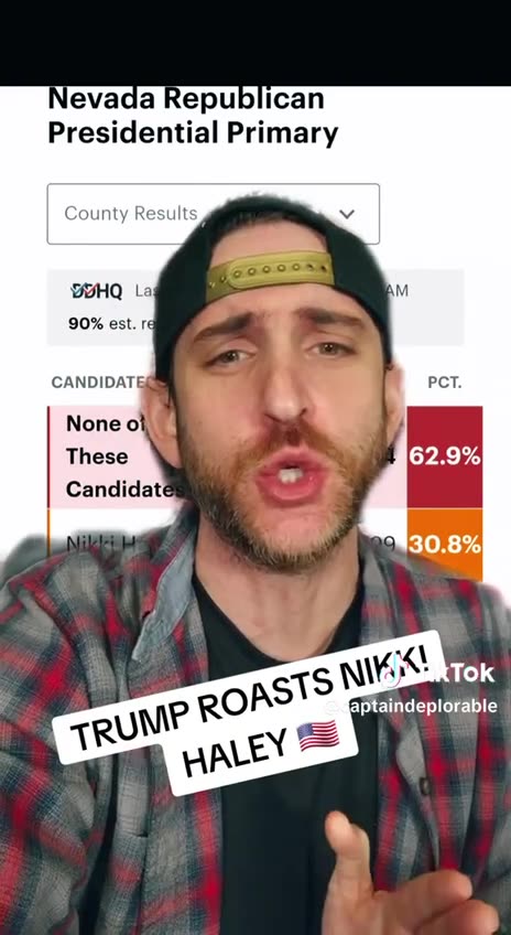 Captain deplorable strikes again 😂