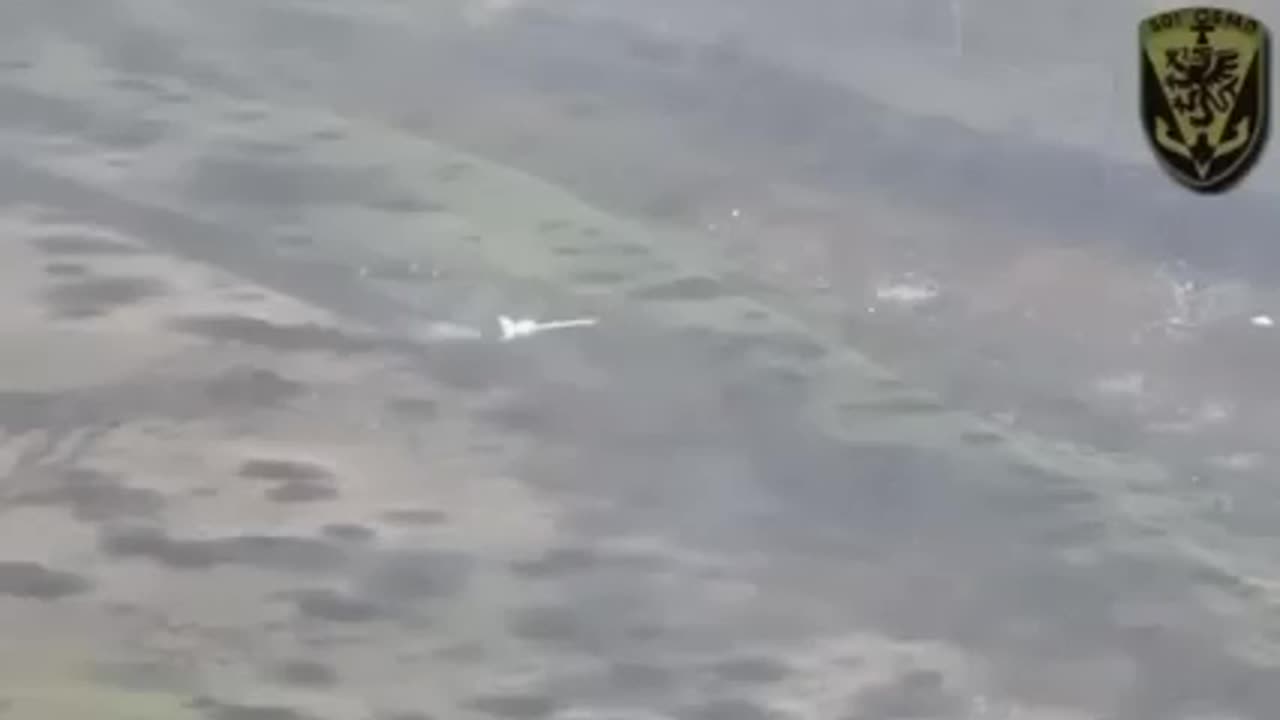 Battle during the assault of enemy positions by marines in Donetsk region