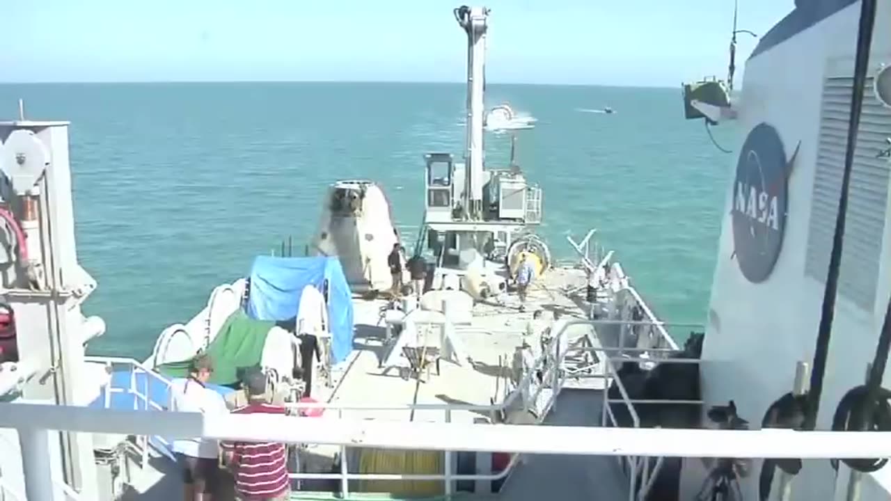 Concluding the Odyssey: Liberty Star Right SRB's Shuttle's Boosters HD Recovery" #nasa