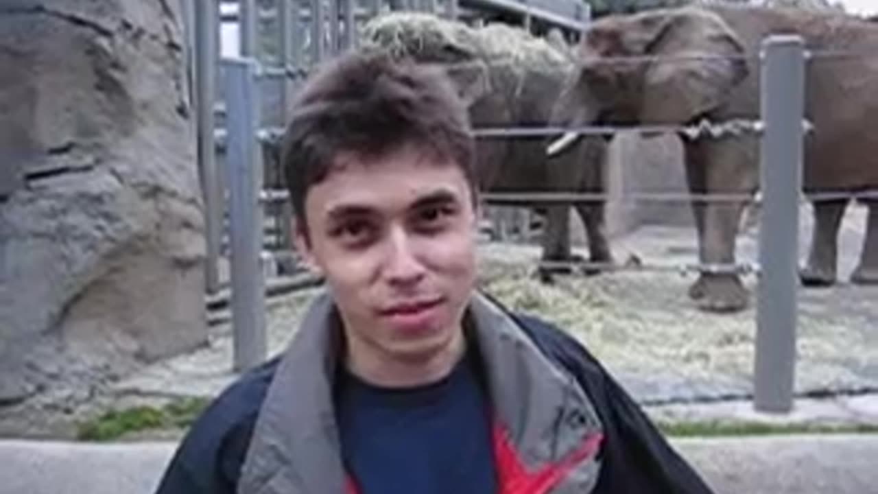 Me at the Zoo - First real video uploaded to YT in 2005