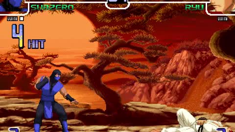 Sub zero (Me) vs Ryu