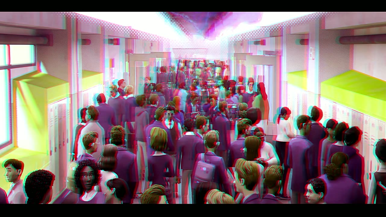 3D Anaglyph Spider-Man.Across.The.Spider-Verse 4K SUPER SCALE 80% MORE BACKGROUND DEPTH P9