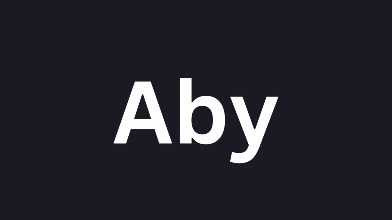 How to Pronounce "Aby"