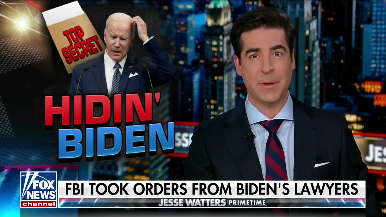 Jesse Watters Something strange is going on in Biden classified doc scandal