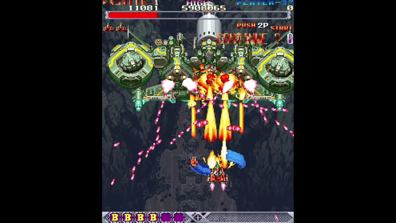 DoDoNPachi Level 01 #retro #gaming $shmup #dodonpachi #nedeulers