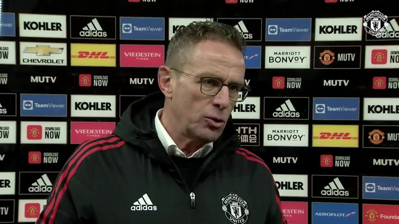 Rangnick, Fred & Dalot react to vital win | Manchester United 1-0 Crystal Palace | Premier League