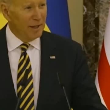 Hear what Biden said about Putin during surprise Ukraine visit