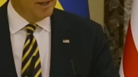 Hear what Biden said about Putin during surprise Ukraine visit
