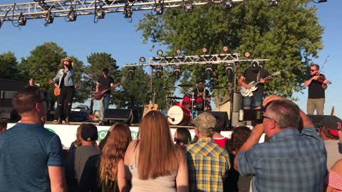2017.08.12 Nolan with Tasji Bachman Back Roads Music Festival 1