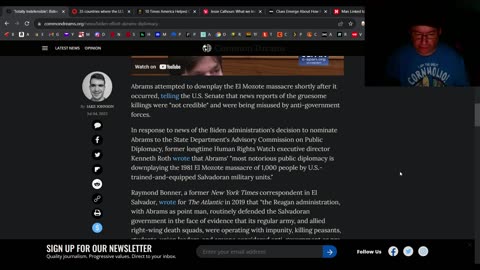 Elliot Abrahams monster of Latin America