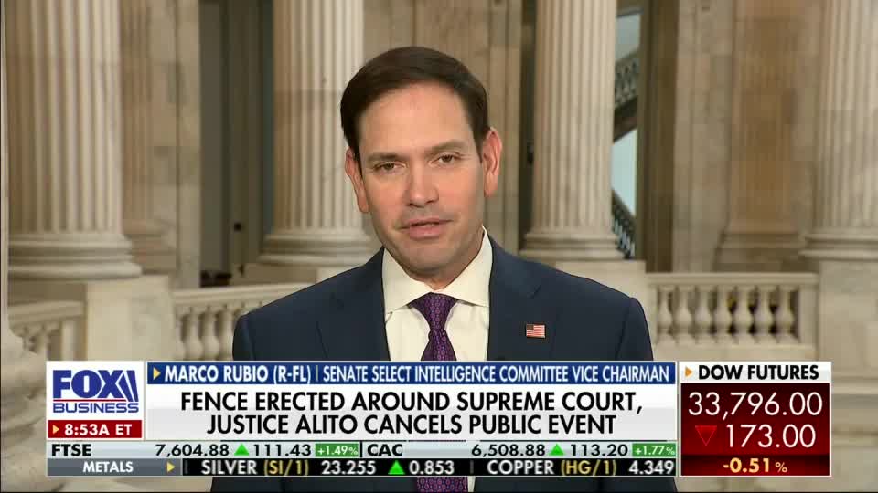 Rubio: The only time Democrats want to defend institutions is when it furthers their political aims