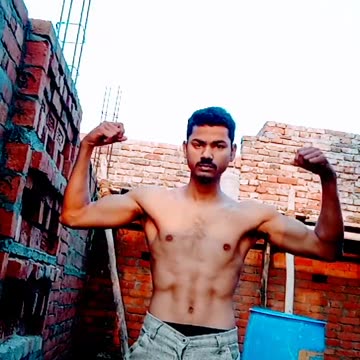 Gym workout pose desi gym 💪💪💪