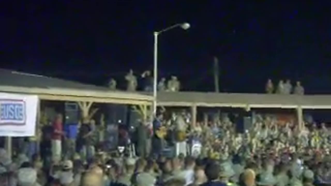 Toby Keith in Afghanistan - Courtesy of the Red, White, Blue