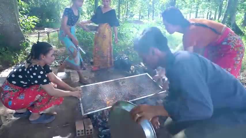 Fish & Frog Grilled Recipe