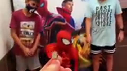 Partiu homem aranha pra sempre!