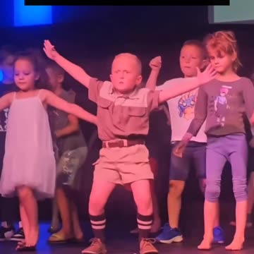 He is definitely an old man in a 4 year old body