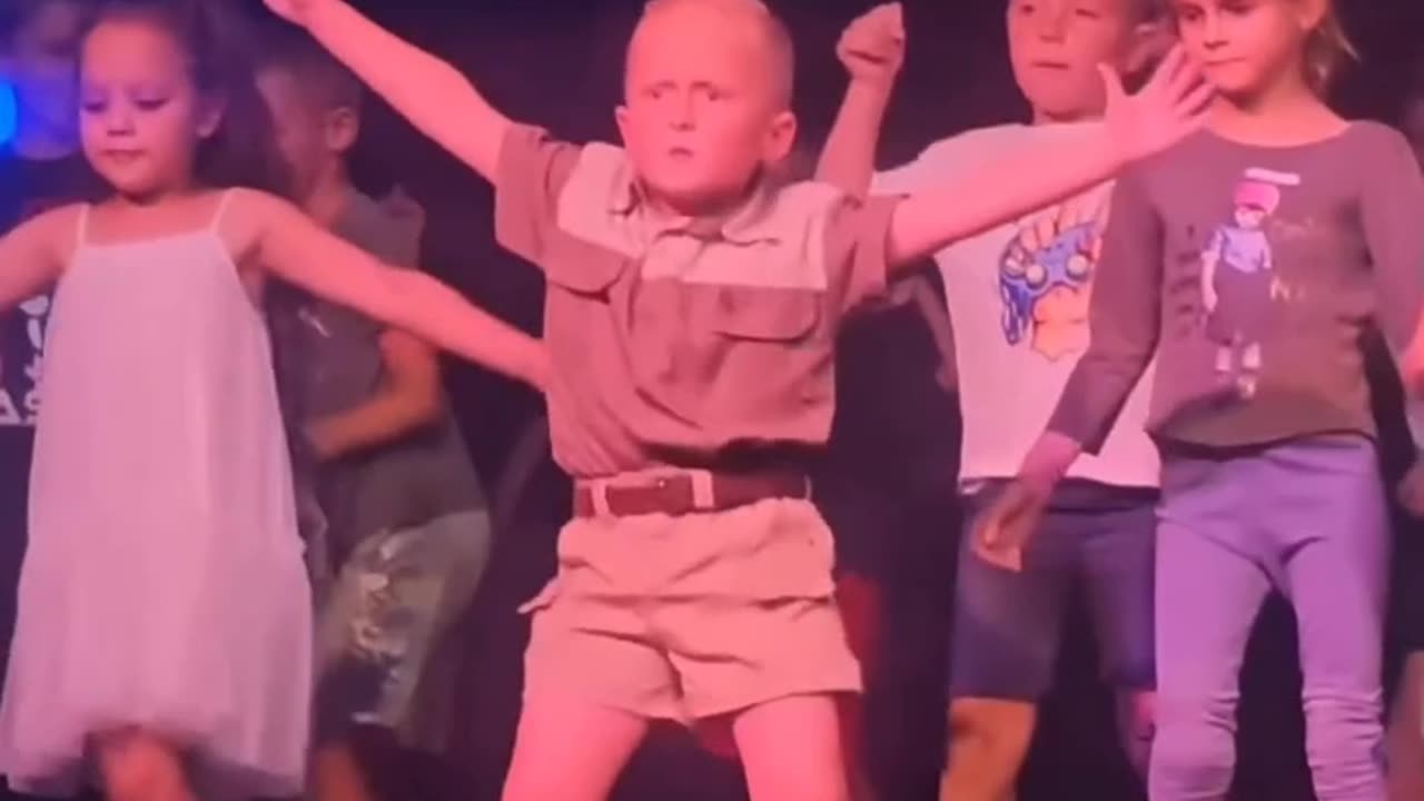 He is definitely an old man in a 4 year old body