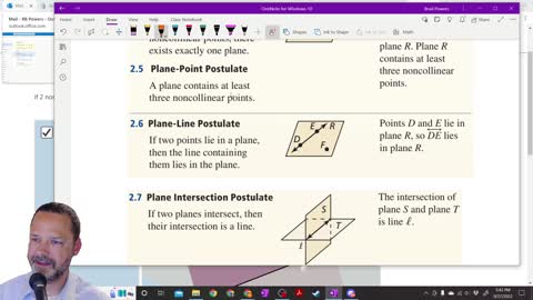 Using Diagrams to state Postulates Examples