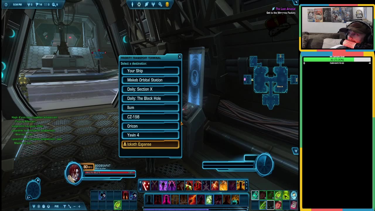 SWTOR: The Forgotten World. All Hail Empress Boobsafat!