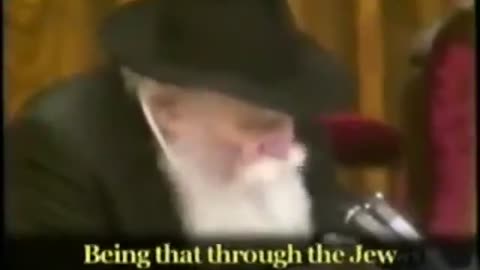 Chabads Rebbe Schneerson Jews are the Masters of The World