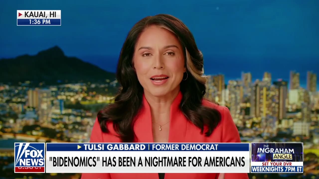 Tulsi Gabbard defines Bidenomics