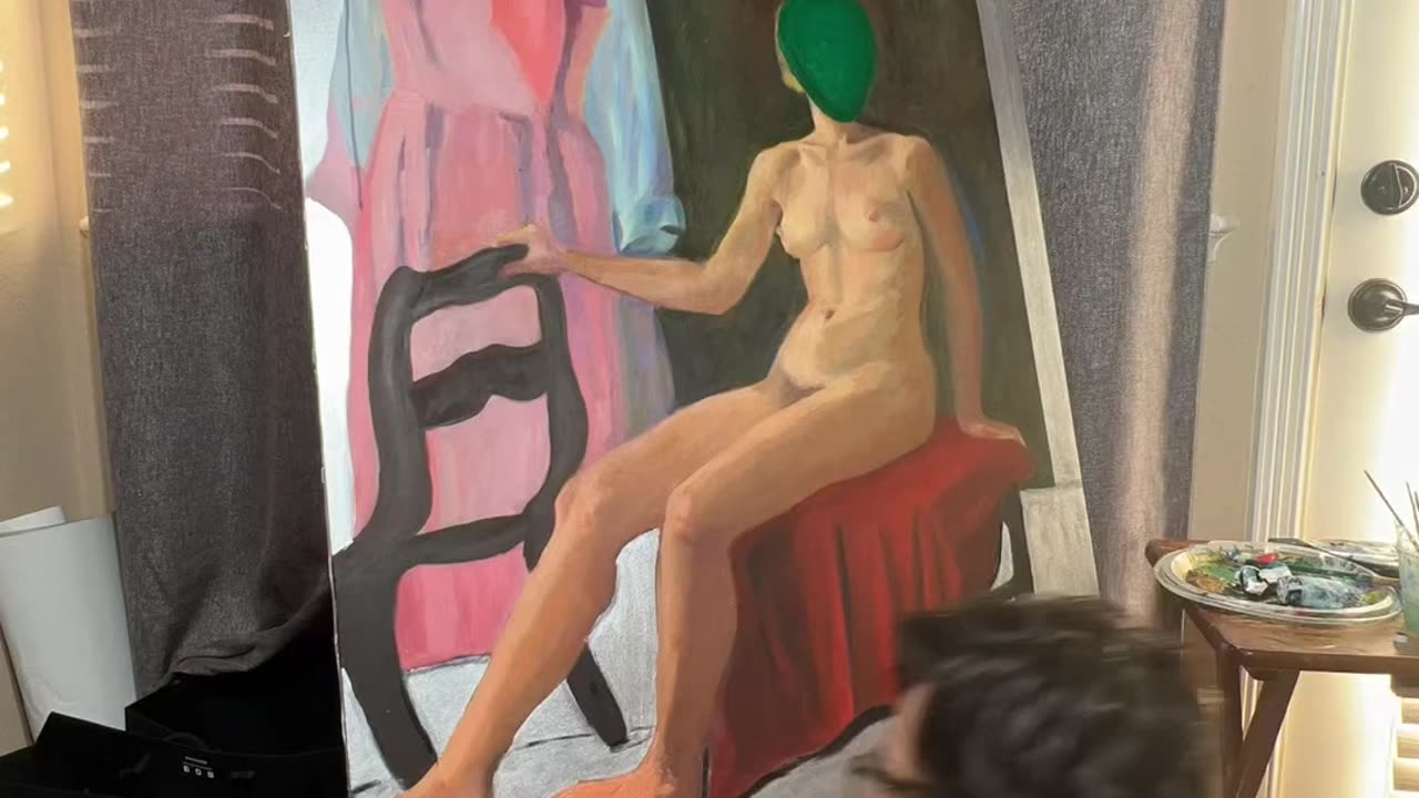 Part 2 Alien Girl Timelapse Painting