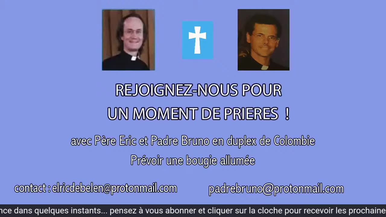 Un Moment de Prières avec Père Eric et Padre Bruno du 16.11.2023 - Genèse et Fécondité