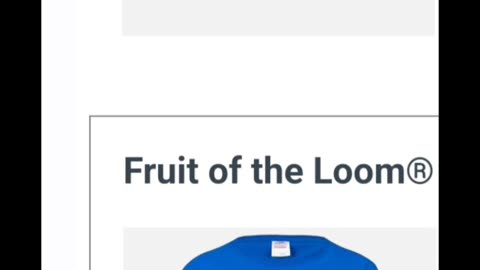 Products I ordered