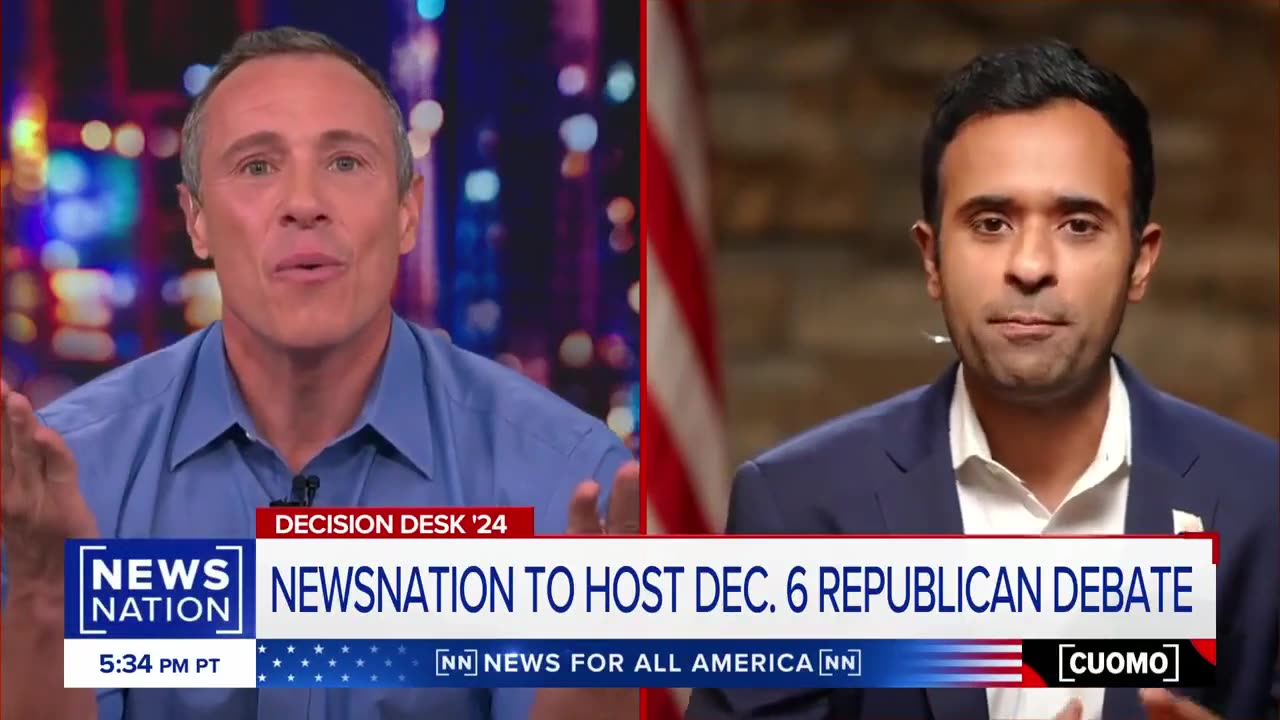 Vivek Ramaswamy DEMOLISHES Chris Cuomo In EPIC Clip
