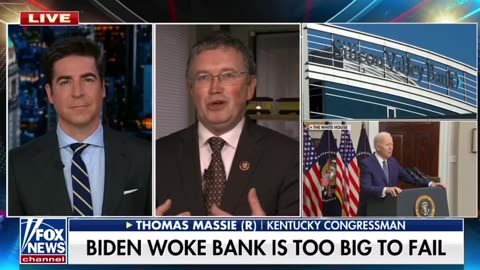 Biden Regime's Response To Banks Collapsing Gets Fully Roasted By Thomas Massie - Censor & Print