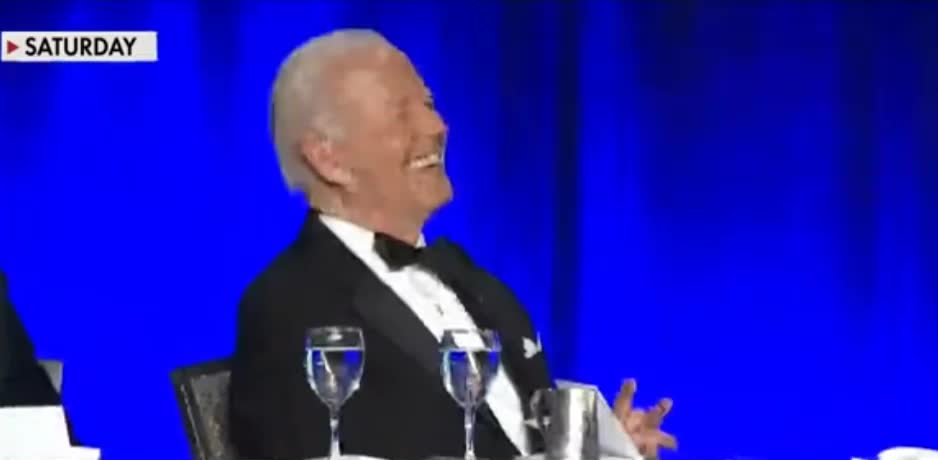Biden Laughing at the pheasants