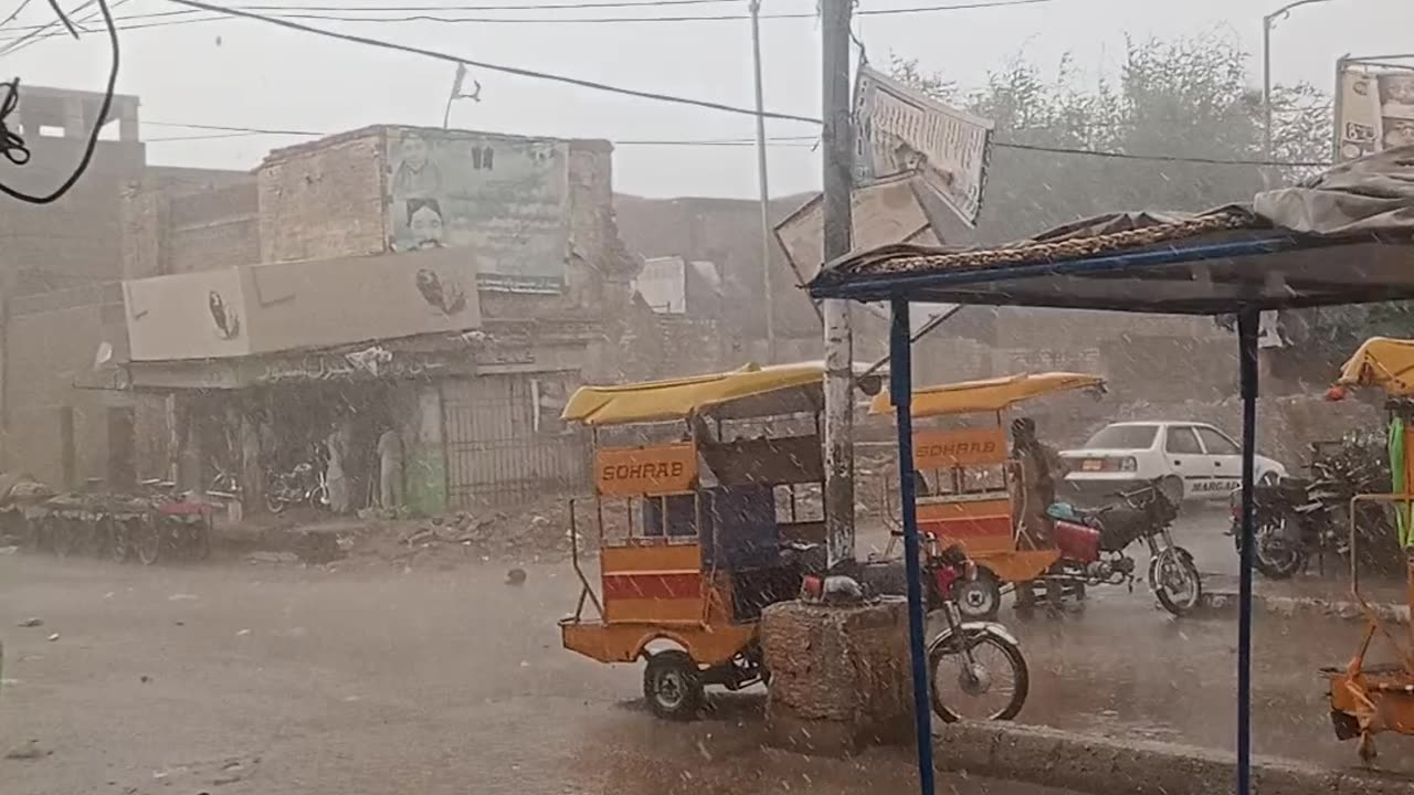 Heavy rainfall