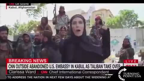 The Taliban seem friendly according to fake news cnn