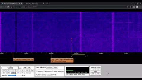 X06b 111666 14/11/2022 1007 UTC 6 Different Frequencies