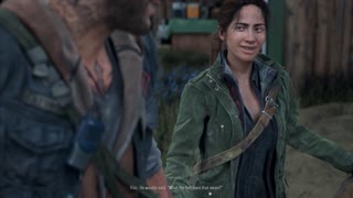 Days Gone - Addy and Rikki make Iron Mike's Gravestone