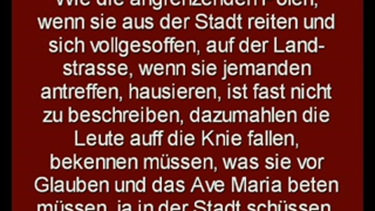 Rassistisch motivierte, polnische Verbrechen an Deutschen von 1681 bis 1939