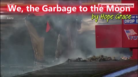 "GARBAGE TO THE MOON!" Music video by Hope Grace, author of "Horizon Shift" sci-fi novel on Amazon.