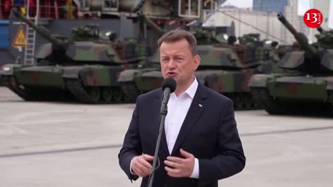 Abrams tanks delivered to Poland
