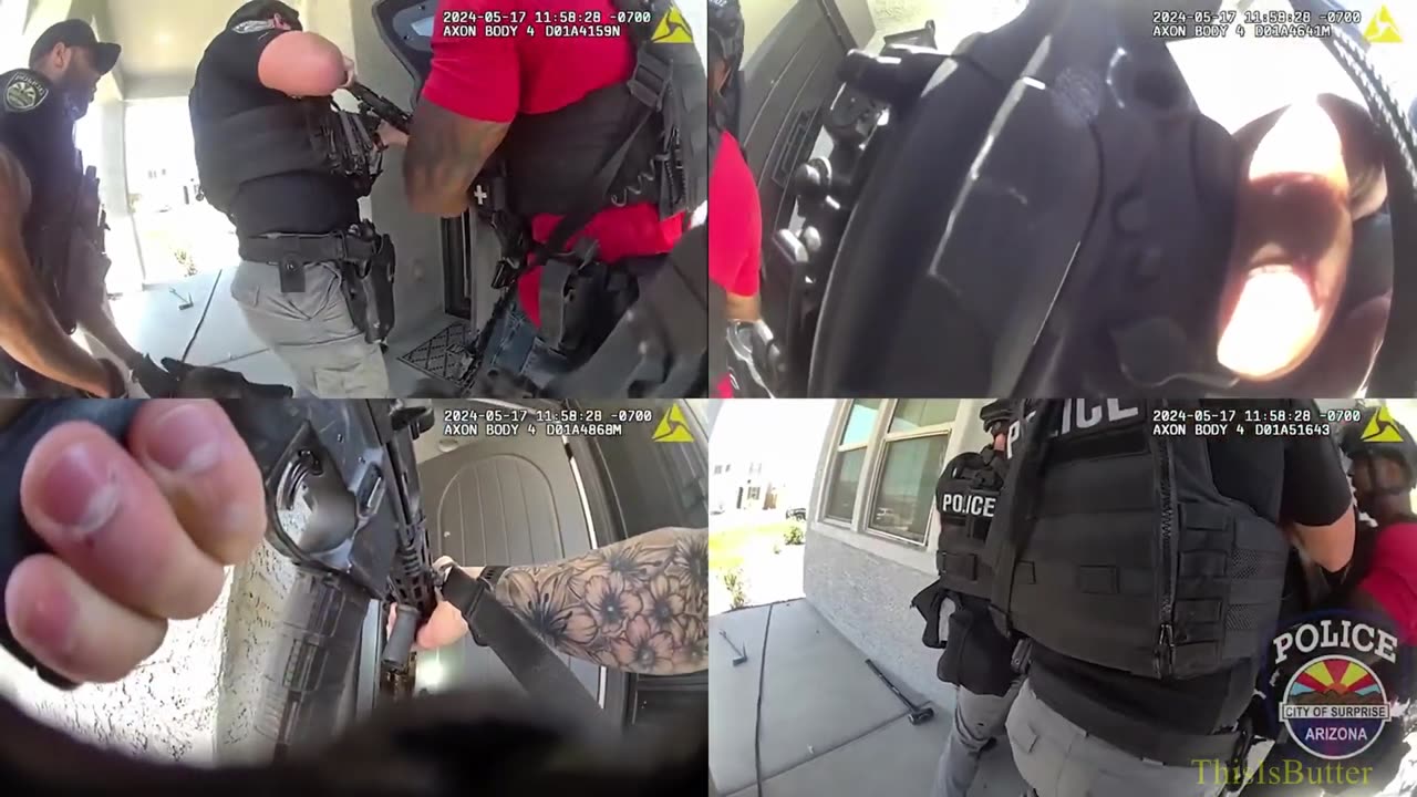 New body-cam, 911 calls from day of hostage situation that left baby shot in Surprise, Arizona