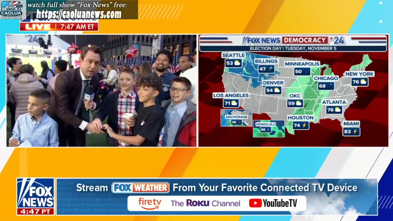 FOX and Friends Saturday 7AM - 11/2/2024