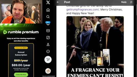 Trump Trolls The Biden Family With His New Perfume & Cologne .......