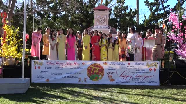 Tường Thuật Lễ Khai Mạc Hội Chợ Tết Quý Mão Tại History Park SanJose