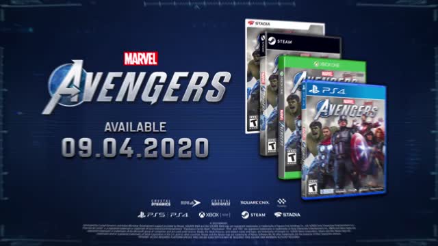 Marvel's Avengers Time to Assemble CG Spot