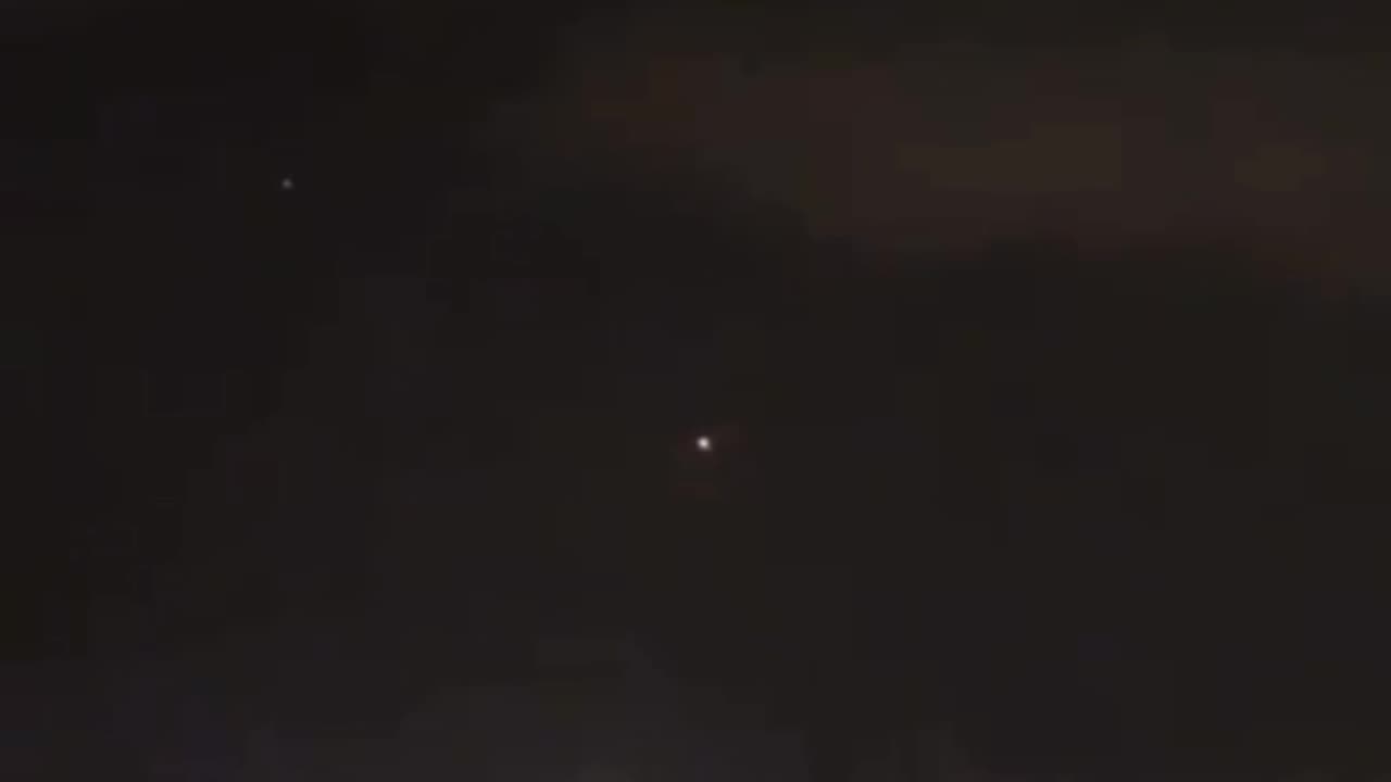 Palestinians try to shoot down an Israeli Air Force plane.