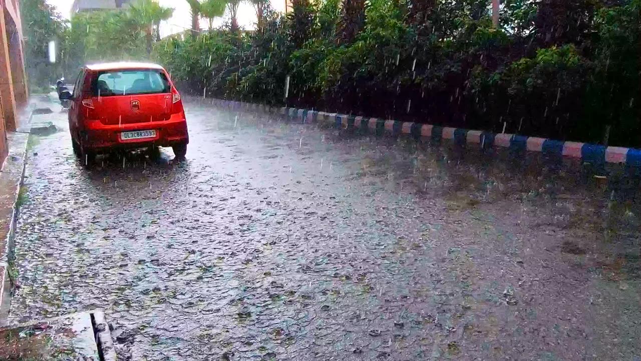 Heavy rain