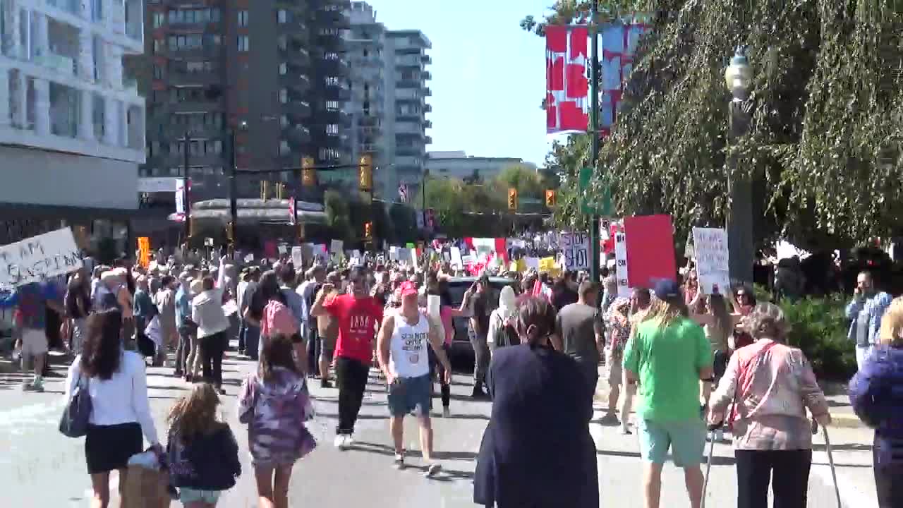 Vancouver Nurse Protest sept 1st 2021 #4