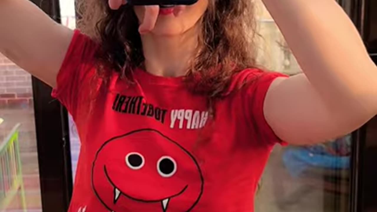 Halloween backwards! #shorts #spooky