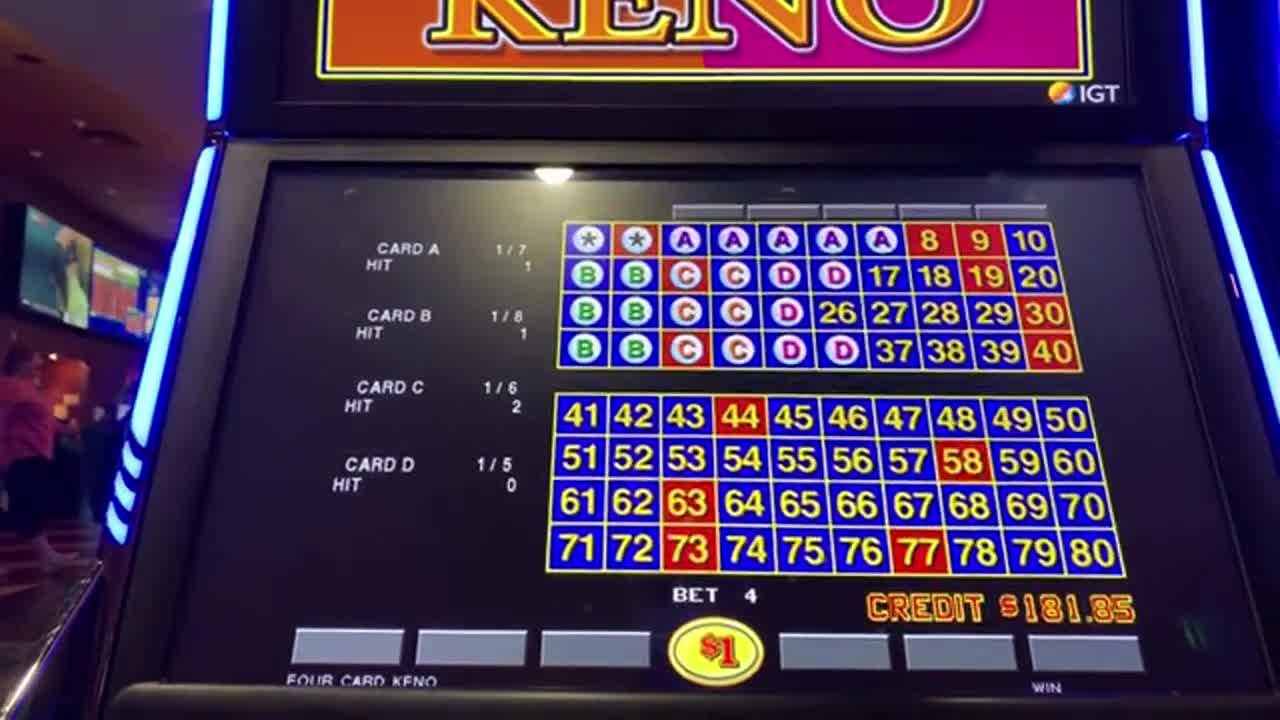 KENO WINNERS at the CASINO