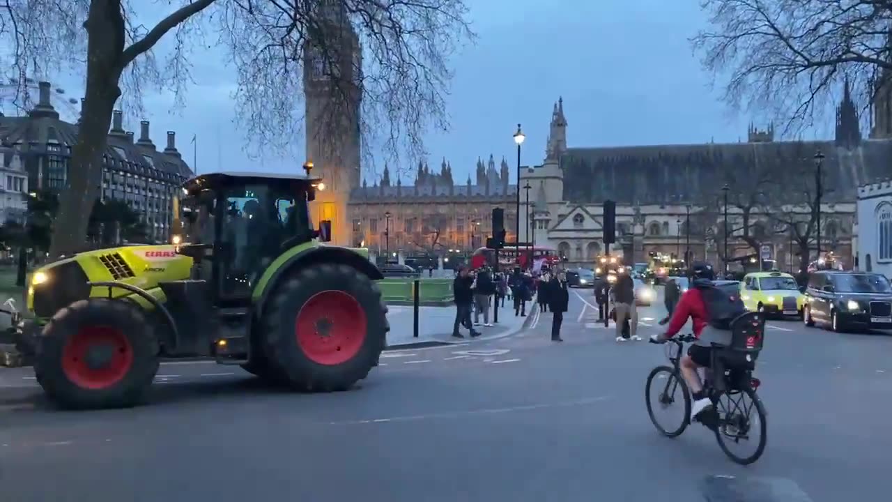 British Farmers Invade Westminster