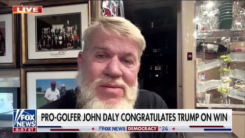 Pro Golfer John Daly: America Needs Daddy Trump